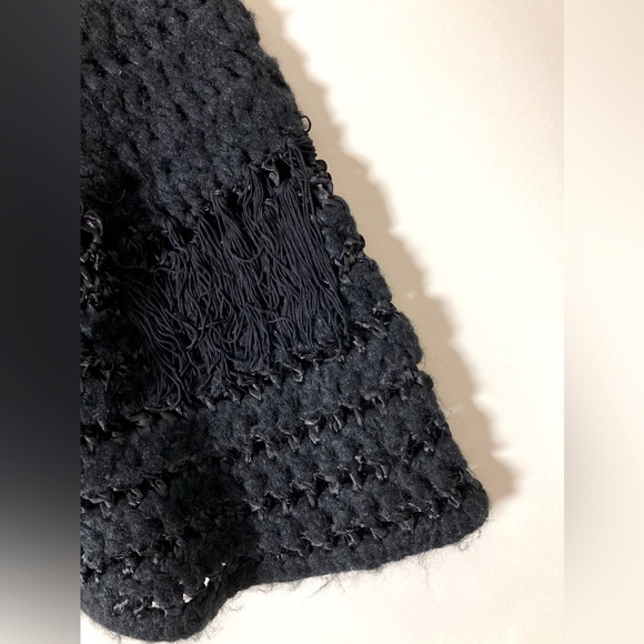 Antonia Campbell Hughes for TOPSHOP Crochet Knit Skirt Size M/10 UK - Picture 4 of 11